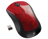 Logitech M310 Red Tendrils - 64783 - zdjęcie 1